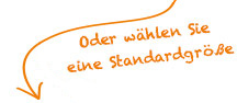 Terrassendach Standardgrößen